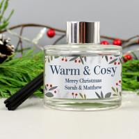 Personalised Festive Christmas Reed Diffuser Extra Image 2 Preview